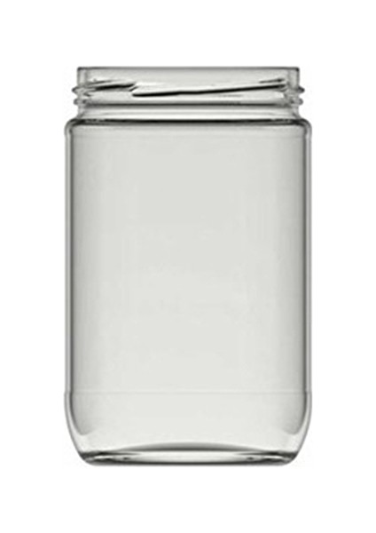 2 Adet Cam Kavanoz 660 cc