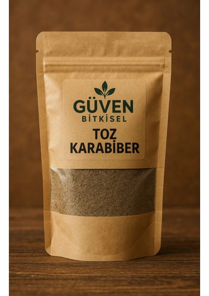 Toz Karabiber - %100 Doğal Katkısız Baharat