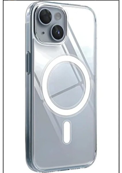 Iphone 13/14 Uyumlu Şeffaf Kılıf Sararmaz Mika Gerçek Sert Kılıf