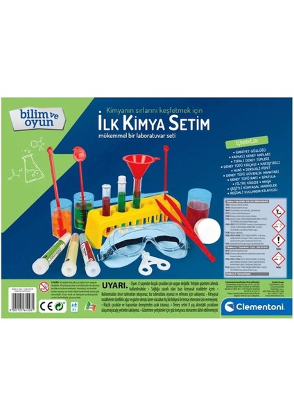64228 Bilim ve Oyun - Ilk Kimya Setim / +8 Yaş fırsatları