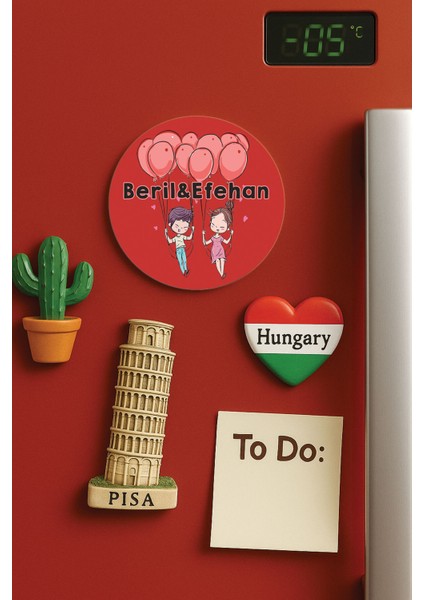 Kişiye Özel Isim Yazılı Dekoratif Buzdolabı Ofis Ev Magneti Magnet Büyük Jumbo Boy Dizayn7