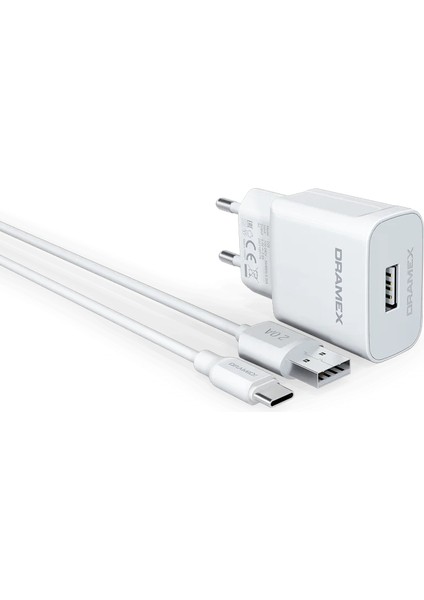 D21T 2.1A Usb-A Type-C Usb-A Şarj Cihazı