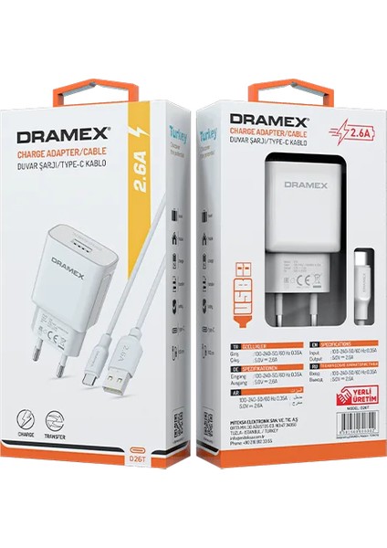 D21T 2.1A Usb-A Type-C Usb-A Şarj Cihazı fiyatları