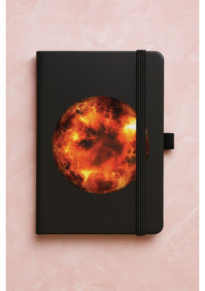 Promosyon Tarihsiz Premium Termo Defter Desenli 192 Yaprak - Krater