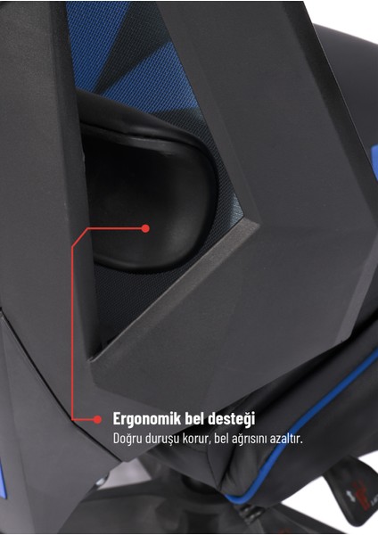 Drift Strix Fileli Oyuncu Koltuğu – Ergonomik, Ayarlanabilir, Rahat ve Dayanıklı, 3D Kolçak indirimleri