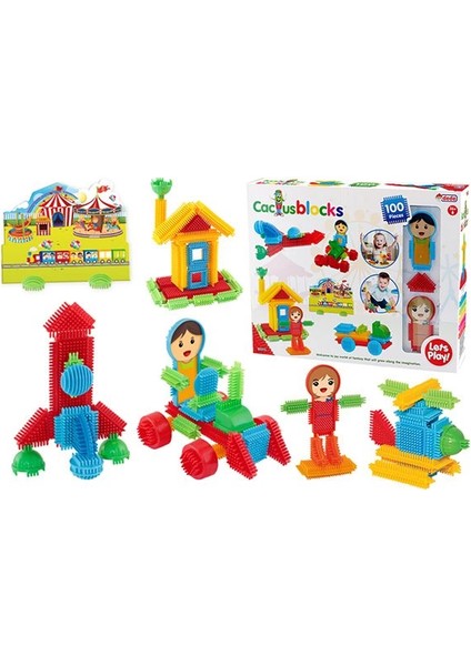 Bfs Nessiworld 03315 Kaktüs Bloklar 100 Prç fırsatları