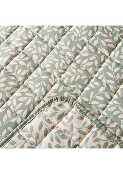 Soft Sylvara Çok Amaçlı Çift Kişilik Yatak Örtüsü Seti - Yeşil modelleri