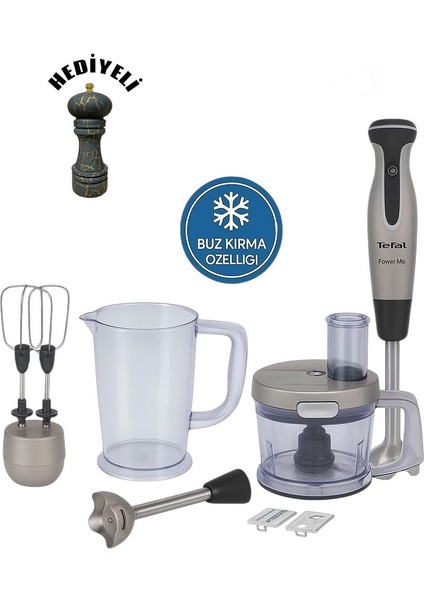 Güçlü Ergonomik Kullanim Powelix 1000 W Mutfak Robot Seti