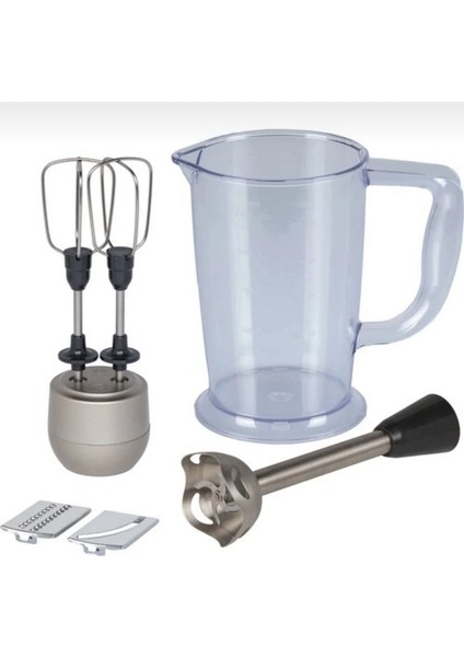 Güçlü Ergonomik Kullanim Powelix 1000 W Mutfak Robot Seti modelleri