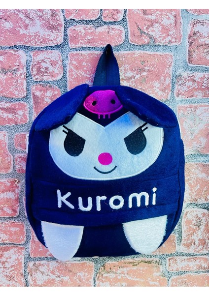 Peluş Çocuk Sırt Çantası - Labubu Hello Kitty Kuromi Stitch Mickey Mouse Bugs Bunny Çanta