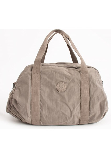 Sanmorris Büyük Boy Klinkır Kumaş Ayakkabı Koyma Cebi Bulunan Çapraz Askılı Spor ve Seyahat Çantası indirimleri