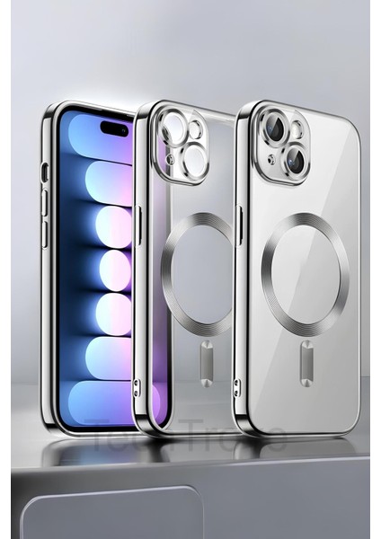 iPhone 14 Kılıf Kamera Korumalı Sararma Yapmaz Magsafe Şarj Özellikli A++ Kalite Kapak