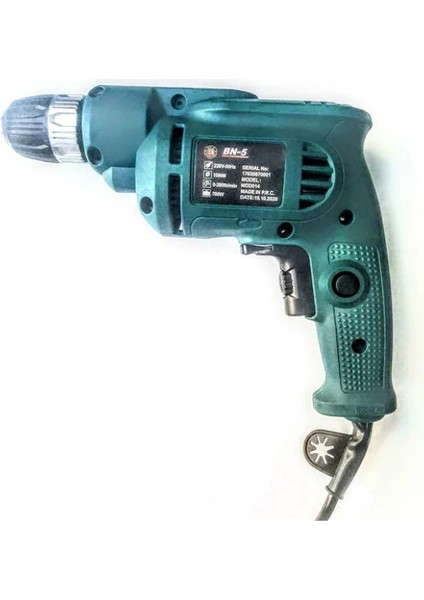 MDD-014 Electrıc Drıll Sıkma Vidalama Matkap Mavi 700W 10MM (5324)