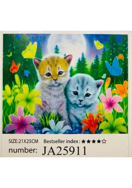 21X25 Çocuklar Için Boncuklu Taşlı Mozaik Elmas Boyama Goblen Pano Tablo Resim Boncuk Puzzle Diamond Painting fiyatları