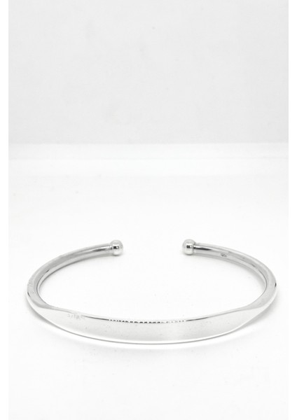 ayarlanabilir Şık Gümüş Kadın Bilezik-2