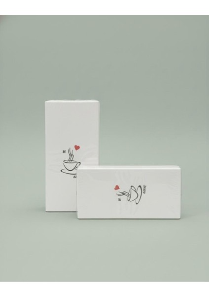 Bi Kahve Temalı Baskılı Peçete – 25X33 cm | 30’lu Paket