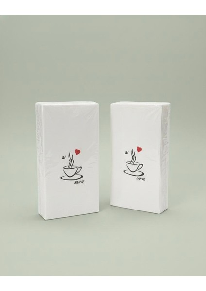 Bi Kahve Temalı Baskılı Peçete – 25X33 cm | 30’lu Paket fiyatları