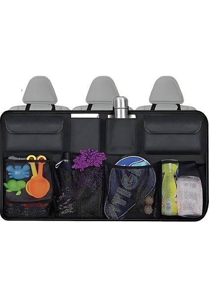 8 Gözlü Araç Koltuk Arkası Organizer – Güçlü Tokalı, Cırtlı, Ayarlanabilir Tasarım 722295 indirimleri