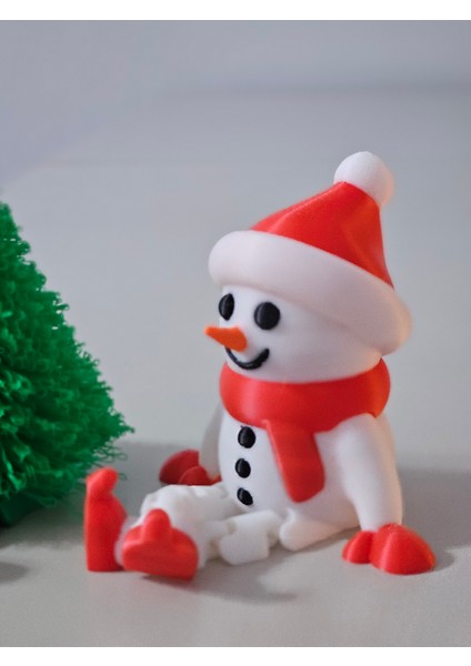 Hediyelik Sallanan Ayaklı Kardan Adam Yılbaşı Dekor modelleri