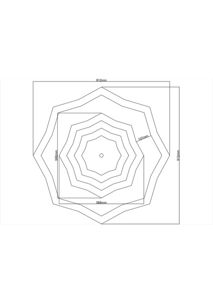 Lamba Tavan Göbeği DUZ-4K-MODEL-16-GEN-91CM-DIŞ Çitalı Beyaz fırsatları