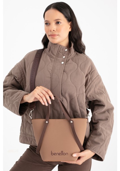 Benetton Kadın Kol Çantası Taba-Kahve BNT1680