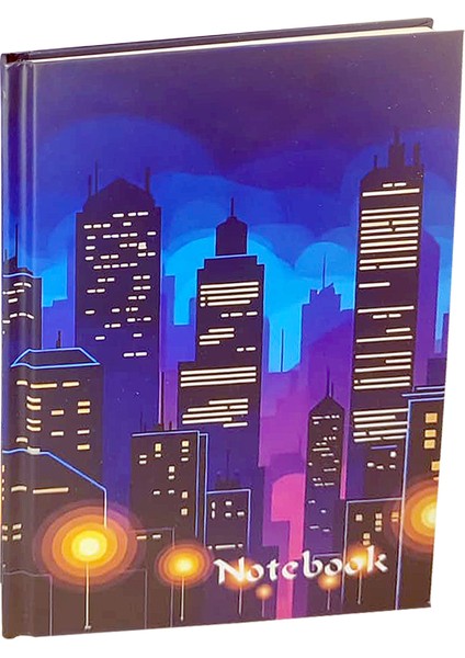 Sert Kapak Defter 160 Sayfa 6 Adet