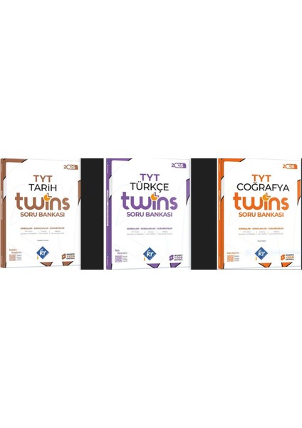 Tyt Twins Sözel Soru Bankası Seti Kr Akademi Yayınları