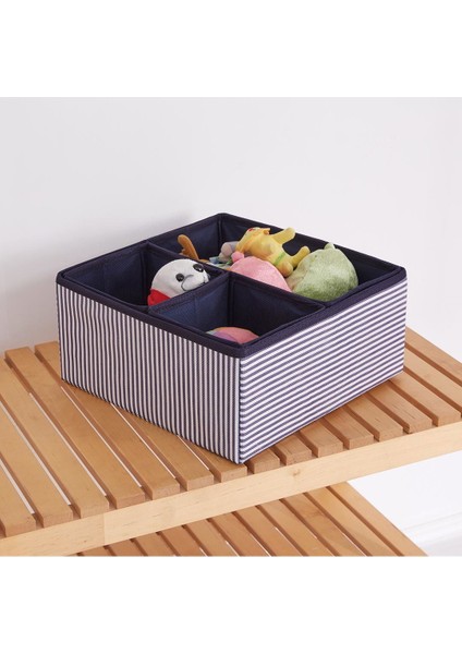 Home 4'lü Çekmece Içi Organizer Lacivert