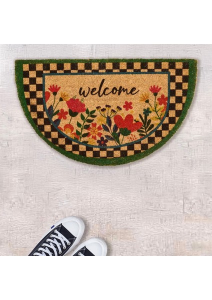 Home Lezione Koko Kapı Önü Paspası - Renkli - 45X75 cm