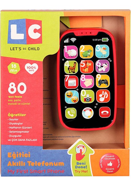 Eğitici Akıllı Telefonum Asortili modelleri