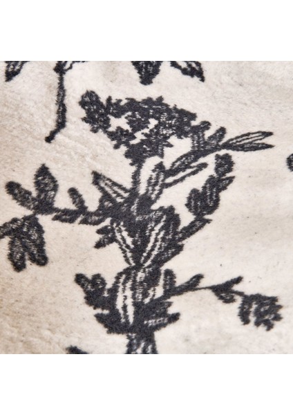 Soft Davi Pamuklu Tv Battaniyesi - Ekru / Antrasit - 130X170 cm modelleri