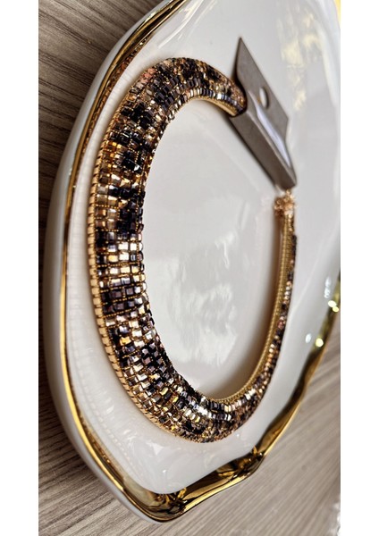 Lüks Işıltılı Kristal Taşlı Tasma Kolye fiyatları