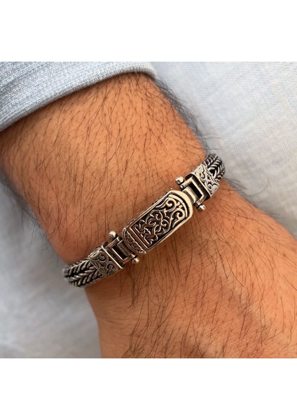 Gümüş Erkek Bileklik