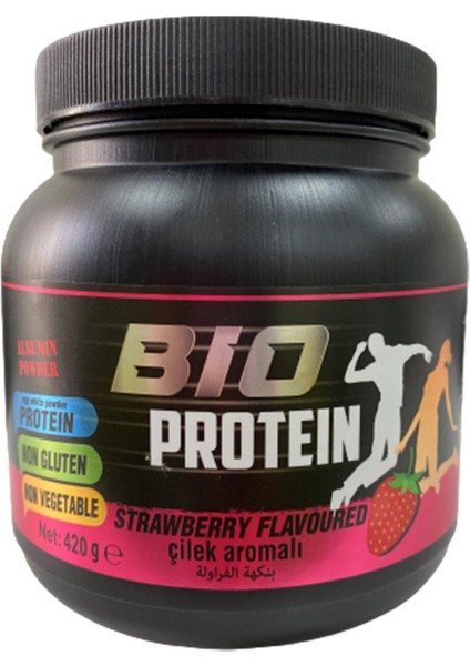 Çilek Aromalı Protein Tozu 420 G 2 Adet