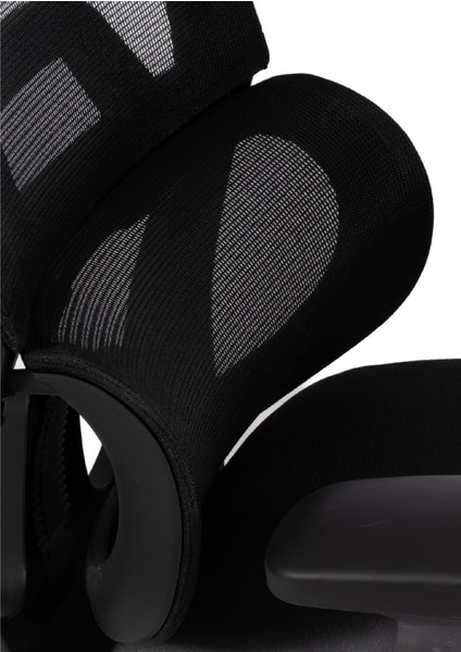 Fileli Hareketli Başlıklı Ergonomik Ofis ve Çalışma Koltuğu