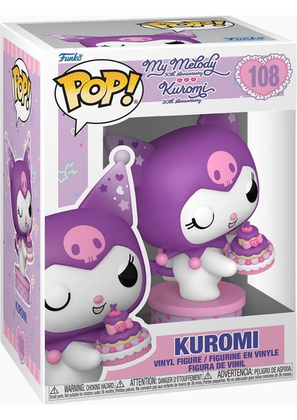 Pop! Sanrio: Hello Kitty S8 Kuromi Vinil Koleksiyon Figürü