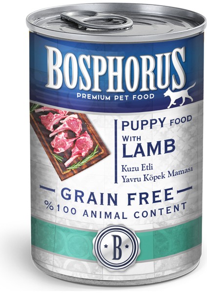 Kuzu Etli Yavru Köpek Konserve Maması 48 x 415 gr (Parça Etli) modelleri