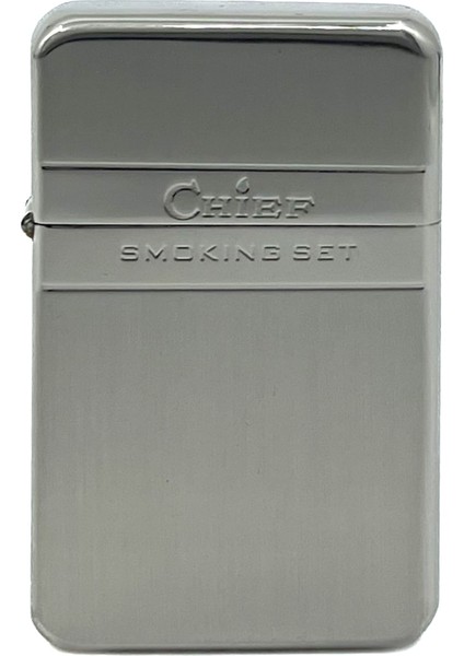 Benzinli Slim Çakmak - Krom