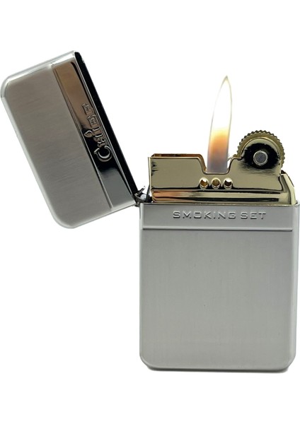 Benzinli Slim Çakmak - Krom modelleri