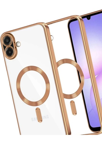 Rdbydn Newface Samsung Galaxy A07 Kross Magneticsafe Kapak - Çöl Titanyum modelleri