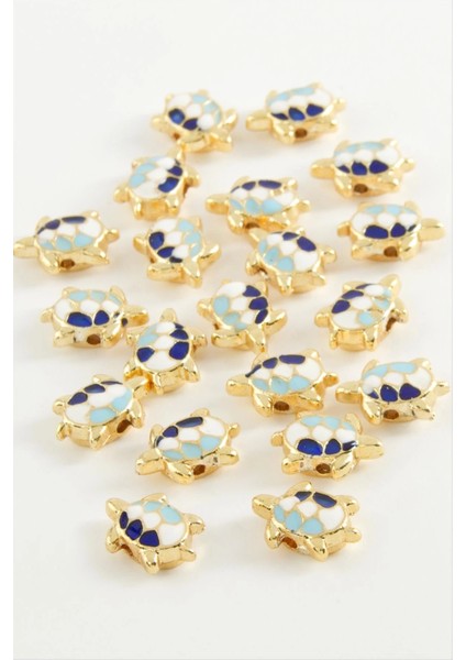 Kaplumbağa Mineli Bileklik ve Kolye Ucu Aparatı 1 Adet