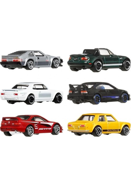 JBY77 Hw Japon Temalı Çoklu Araba modelleri