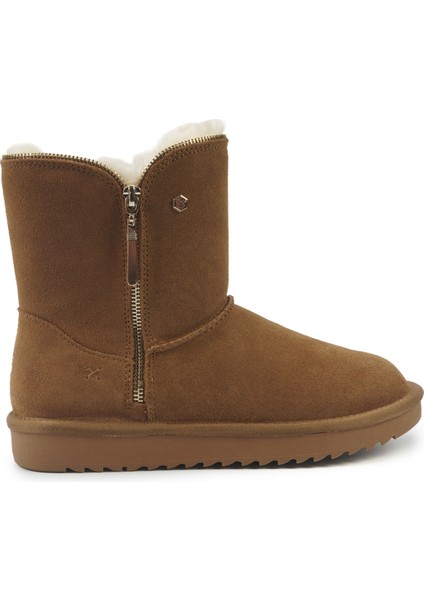 Estelle 5pr Camel. Kadın Kar Botu