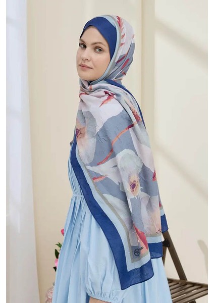 Gelincik Desen Bambu Şal modelleri