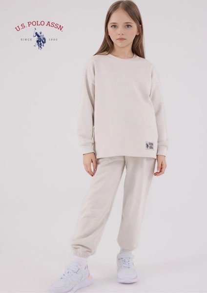 Kız Çocuk Lisans Detaylı & Pamuklu Eşofman Takımı L1.USP.230.0.001 modelleri