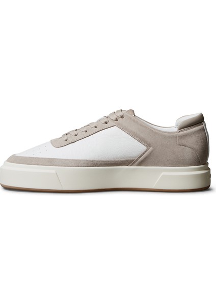 Beyaz - Krem Erkek Sneaker Basket Cupsole Laceup Lth-Su fiyatları