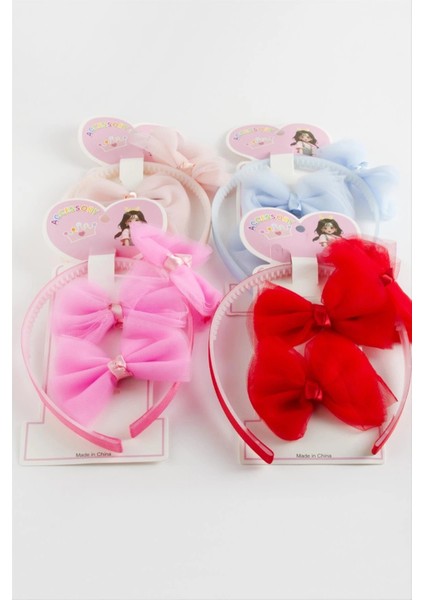 Fiyong Tüllü Toka Taç