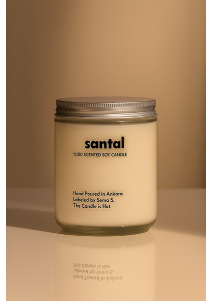 : Santal : Cam Kavanozda Kokulu %100 Soya Mum (Sandal Ağacı, Papirus, Kakule, Amber, Menekşe, Incir) modelleri