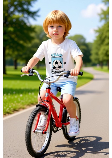 Erkek Bebek Ayıcık Baskılı Pamuklu Kısa Kollu Örme Takım Kaliteli Şık Rahat Günlük fiyatları