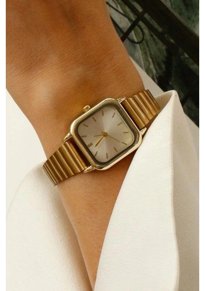 Kare Minimal Zarif Kol Saati & Gold Klasik Saat, Vintage Kadın Saat fiyatları
